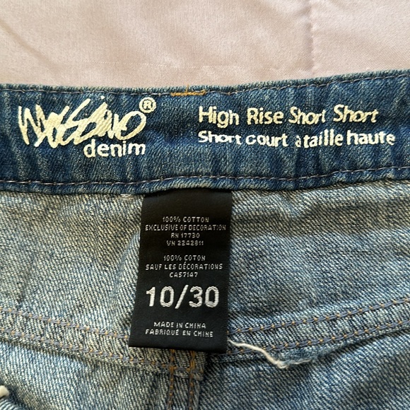 Mossimo denim distressed short shorts - Picture 4 of 4